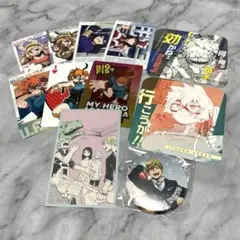 物間寧人 オープンスクール 缶バッジ ヒロアカ展 コースター カード まとめ売り