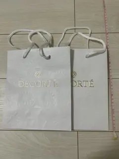 DECORTE コスメデコルテ コスデコ ショッパー 紙袋 ディオール ギフト用