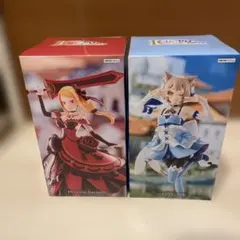 【未開封】Re:ゼロ GiGO限定フィギュア 2種セット プリシラ フェリス