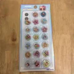 日焼けキティ　おはじきシール　ハローキティ