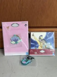 【新品】一番くじ ディズニープリンセス アラジン ジャスミン 3点（H賞・J賞)
