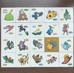 20枚セット ポケモン デコキャラシール②