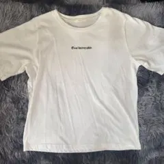 ホワイト 半袖Tシャツ C'est incroyable