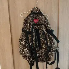 ヒョウ柄 バックパック