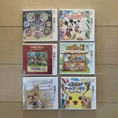 Nintendo3DSソフトまとめ売り6本セット