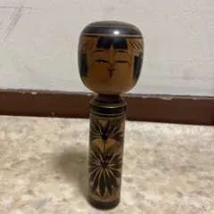 花柄のこけし