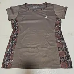 バボラ Babolat　テニスTシャツ　ブラウン　レディース