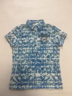 新品 ゾーイ ZOY TRYCOOL素材タイダイプリント ポロシャツ 日本製のサムネイル