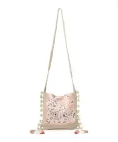 CITRUS×BEAMS❤️別注 バンダナフリンジショルダーバッグ❤️ピンク