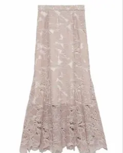 SNIDEL スナイデル カッティングレースマーメイドスカート