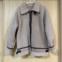 GRLのムートンボアブルゾン