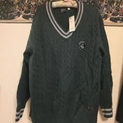 Harry Potter スリザリン ケーブルニット セーター