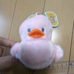 【美品】あひるのこ　ぬいぐるみ マスコット　ストラップ＆タグ付き