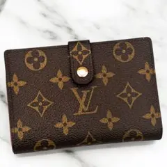 極美品 ルイヴィトン モノグラム ヴィエノワ 二つ折り財布 がま口 コイン 小銭