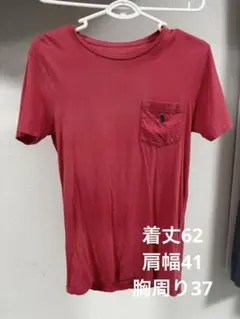 POLO RALPH LAUREN 半袖Tシャツ レッド　XS