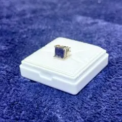 アメジスト ピアス 片耳 S925