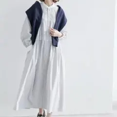 新品タグ付 シャツワンピース ROPE'PICNIC ロペピクニック ワンピース