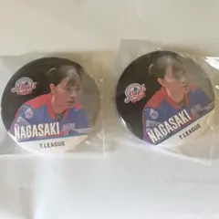 T.LEAGUE 缶バッジチャンスくじ2026 Tリーグ 卓球 長崎美柚 - メルカリ