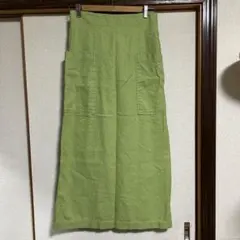 Ray BEAMS グリーン ポケット付きタイトスカートのサムネイル