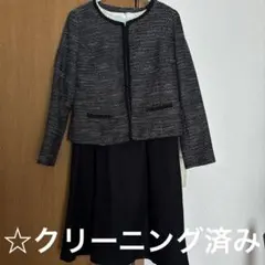 明日発送‼️ジャケットとレースのワンピースセット ブラックとホワイト