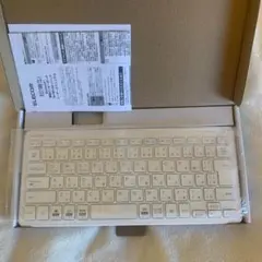 ELECOM ワイヤレスキーボード TK-FBP100WH