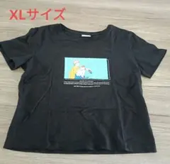 呪術廻戦 虎杖悠仁 Tシャツ ブラック XL