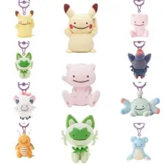 ポケモンセンター へんしん！メタモン ぬいぐるみ&マスコット セット