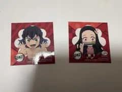 鬼滅の刃 ステッカー　嘴平伊之助　竈門ねずこ