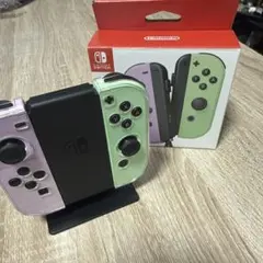 Nintendo Switch ジョイコン 紫と緑セット