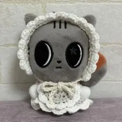 プルバトゥ　キーリング　ぬいぐるみ　ぬい服　フリルヘッドドレスセットGL txt