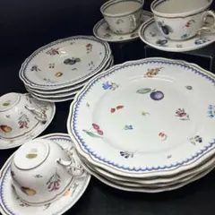 ☆洋3 リチャードジノリ　イタリアンフルーツ　カップ&ソーサー、プレート等色々