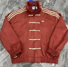 adidasアディダス 中国限定 蛇年トラックジャケット 赤 adidasアディダス 中国限定 蛇年トラックジャケット 赤) Mサイズ