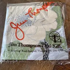 ジム・トンプソン　100%タイシルクスカーフ