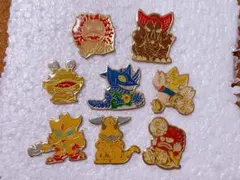 渡*佑様 ポケモン カイオーガ グラードン 色違い ピンバッジ - メルカリ