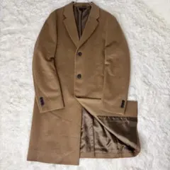 【美品】UNIQLO ユニクロ カシミヤ チェスターコート L 419982