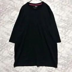 グラインド XL 七分袖Tシャツ ブラック コットン100％ ストリート メンズのサムネイル