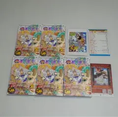 初版帯付　ONE PIECE 104巻　初版　5冊　QA8065