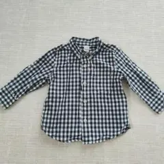 ベビーギャップ　80　チェックシャツ　男の子