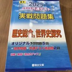 駿台　2025大学入学共通テスト実戦問題集　歴史総合、世界史探究