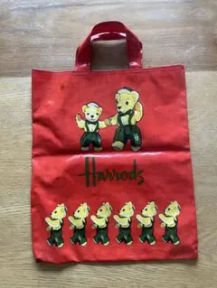 値下げ♪ Harrods ♪ トートバッグ ベア