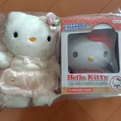 ハローキティ ぬいぐるみ LEDプッシュライト セット