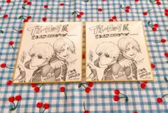 ブルーロック　エゴ展　色紙　凪誠士郎　御影玲王