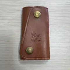 IL BISONTE レザーキーケース ブラウン