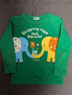 HOT BISCUITS ミキハウス 長袖Tシャツ 120cm