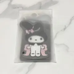 BLACKPINK × My Melody パスケース ブラック マイメロ