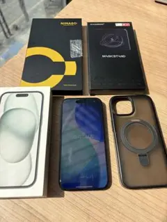 【美品】iPhone 15 256GB 【ブラック】 SIMフリー 豪華おまけ付