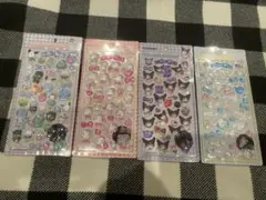 【SALE】サンリオ 立体シール 3Dシール　4枚セット