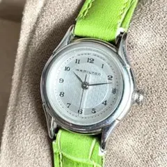 稼動品　HAMILTOM ハミルトン　デイト　アラビア文字　レディース　腕時計のサムネイル