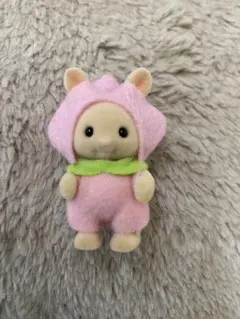 シルバニア　くじ　みるくうさぎの赤ちゃん　ももの衣装