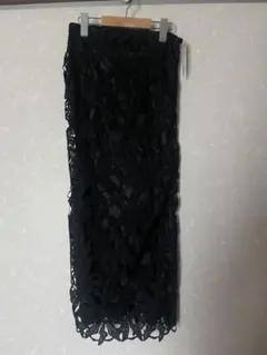 （新品）tocco closet レースタイトスカートMサイズ（黒）